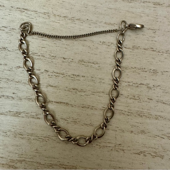James Avery Sterling Silver Small Twist Charm Bracelet. - Picture 4 of 5